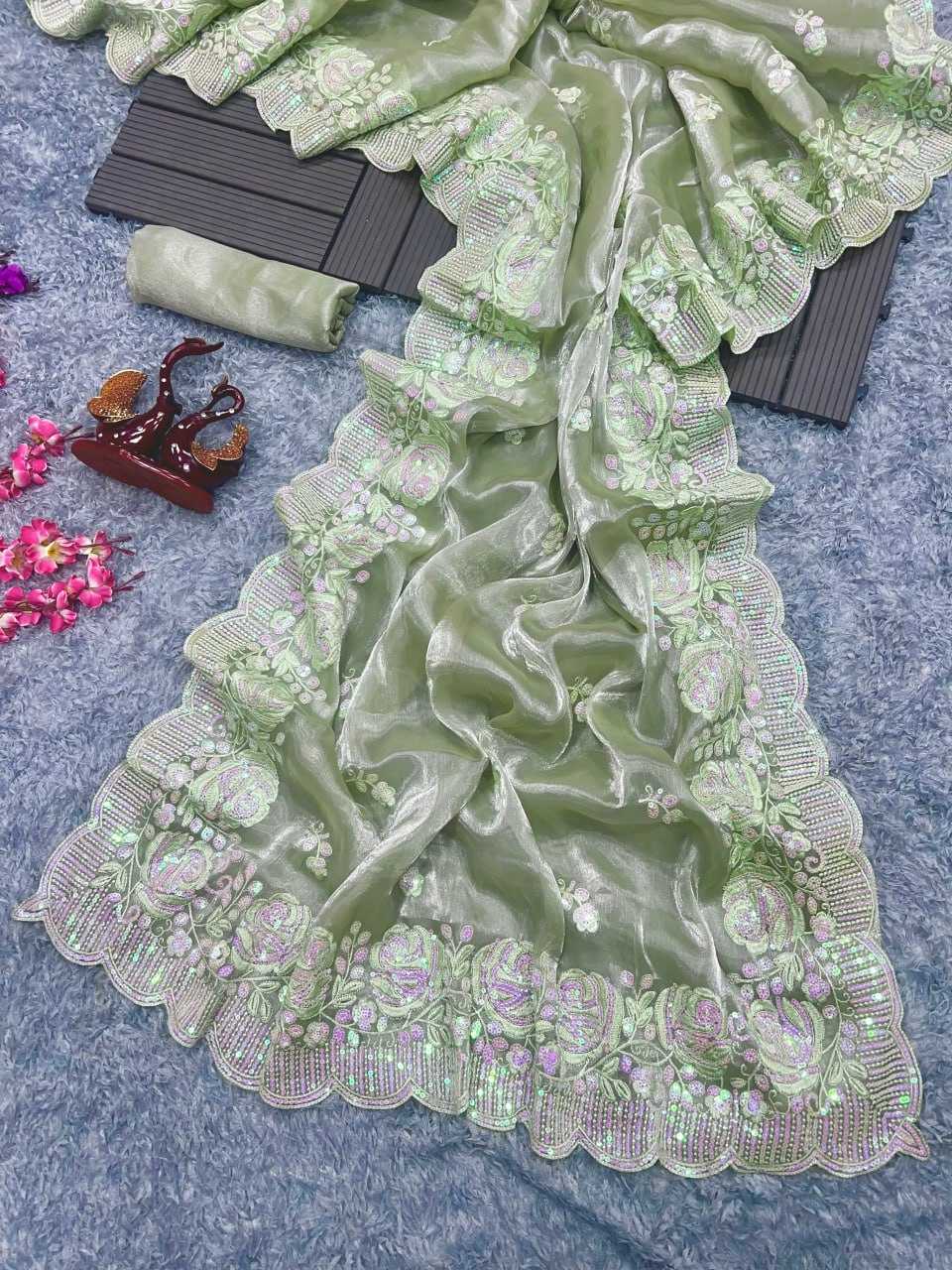 YNF BURBERRY SILK NYC 5346 SAREES WHOLESALE PARTY WEAR FANCY RAKHI COLLECTION SAREES MANUFACTURER